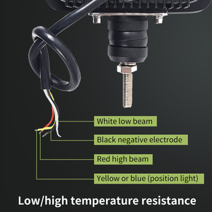 Faro LED de trabajo para vehículos industriales XRLL, SUV, camiones, con luz alta/baja, luz de trabajo, luz LED todoterreno, luz LED de conducción - Product Image 5