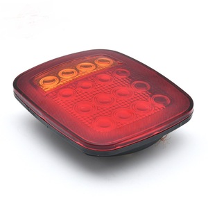 ไฟท้ายรถพ่วง Qideguan 16 LED สองสี 12V 24V สำหรับรถบรรทุก รถตู้ ไฟท้าย LED - Product Image 3