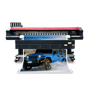6ft Groot Formaat Eco Oplosmiddel Printer Groot Formaat Reclame Poster 1.8M Inkjet Printer