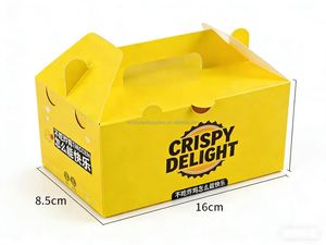 Caja de Papel para Comida Rápida Personalizada al por Mayor de Alta Calidad para Llevar Pollo Frito, Nuggets y Alitas - Product Image 2