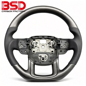Accesorios Interiores para Automóviles, Volante de Fibra de Carbono para Land Rover Range Rover <span class=keywords><strong>Evoque</strong></span> Defender - Product Image 2