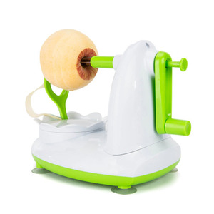 Éplucheur, dénoyauteur et trancheur de poires Novax écologique sans manivelle à aspiration avec lames en acier inoxydable – Vente en gros - Product Image 1