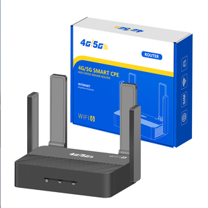 Routeur CPE <span class=keywords><strong>WiFi</strong></span> 6 4G LTE débloqué avec emplacement pour carte <span class=keywords><strong>SIM</strong></span>, modem sans fil 150 Mbps B1/B3/B5/B7/B8/B20, point d'accès intelligent pour la maison et les voyages - Product Image 6