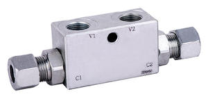 VBPDE 2 CC(OM) valvola di ritegno a doppio pilota - Product Image 3