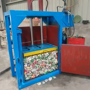 हाइड्रोलिक प्लास्टिक की बोतल बिक्री के लिए प्रेस मशीन बेकार कागज गत्ते का डिब्बा बेलर