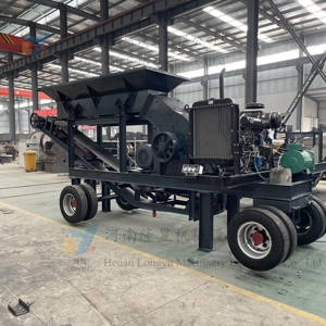 Hot Bán Di Động Búa Máy Nghiền Cho Nghiền Than Quặng Xỉ Chất Thải Xây Dựng Với Core Thành Phần Động Cơ - Product Image 4