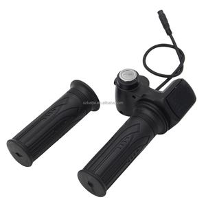 Acelerador de giro con bloqueo de manillar para vehículos eléctricos plegables de 48V, 36V, 60V con pantalla de nivel - Product Image 5