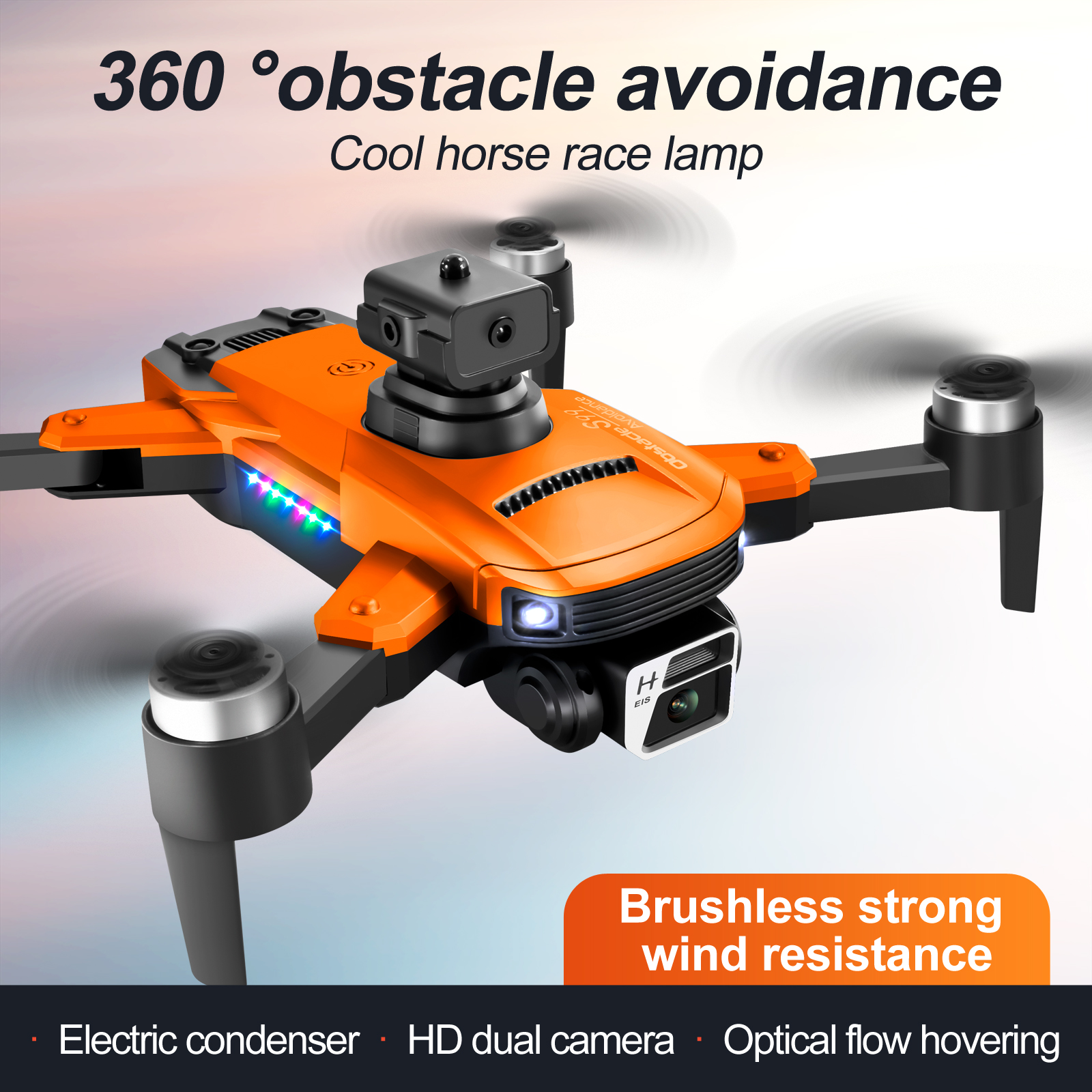 S99 Portable GPS Drones - Foldable Brushless Motor VTOL