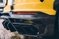 Kit de carrosserie en fibre de carbone M-Style True Rear Diffuser pour pare-chocs de voiture Urus