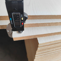 Panneau de bois décoratif en MDF mélaminé double face de qualité supérieure pour armoire, placard et meubles d'intérieur