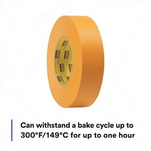 Scotch 2525 Painter's Tape 72 Mm X 55 M <b>Orange</b> Masking Tape For Painting Protection - Product Image 3