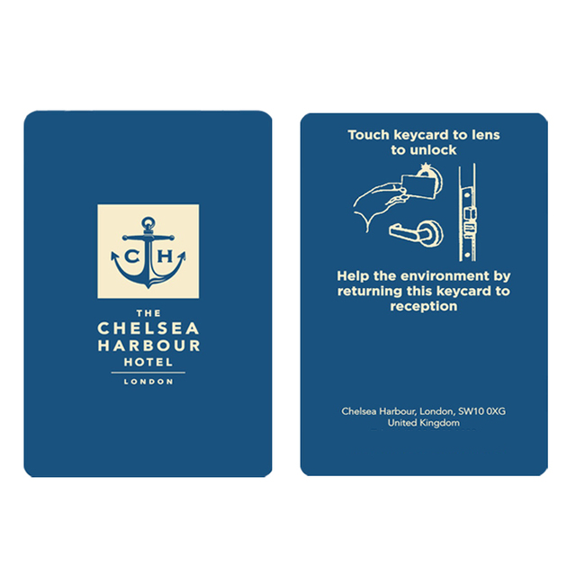 Customized Smart Chip Nfc Rfid Hotel Key Card 13.56mhz 1k 4k Plastic Pvc Access Card Room Key Card