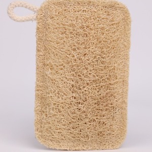 Zenidoo Natural Double-Layer Thickened Loofah Scrubber Slices Rectangle Fashion-Style Dishwashing and Pot Cleaning Product - Product Image 3