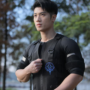 Gugeer ชุดออกกำลังกายแบบอีเอ็มเอสแบบไร้สายอุปกรณ์การฝึกแบบอิเล็กโทรสต์สำหรับยิมและบ้านการออกแบบให้มีความยืดหยุ่นแบบปรับได้ - Product Image 2