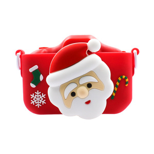 Mini caméra numérique HD 1080P pour enfants, cadeau de Noël, extérieur, dessin animé chat, grand angle 120°, mémoire intégrée 32 Go, écran 2,0 pouces, reconnaissance faciale - Product Image 1
