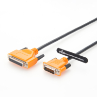 Câble série DCE RS-232 compatible Cisco CAB-232FC LFH60 mâle vers femelle DB25 6 pieds