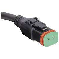 Kabel Ekstensi DT 2Pin Tahan Air, Konektor Male ke Female, Kabel Plug and Play untuk Lampu LED Off-Road, Truk, SUV, ATV, Kapal