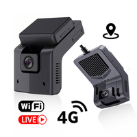 Kamera Dasbor AI GPS Tracking 3CH 4G ADAS DMS dengan Lensa Ganda WiFi & Penglihatan Malam untuk Manajemen Armada di Mobil/Truk/Bus