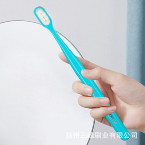 Brosse à dents manuelle Cobor pour adultes, ultra douce, 8 rangées, multicolores, lot de 12 - Product Image 4