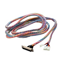 Kabel Daya GPU PCI-E 6-Pin ke 8-Pin (6+2) (Male to Male) 50cm Berisolasi Karet untuk Penggunaan Elektronik pada Mining Server Breakout Board