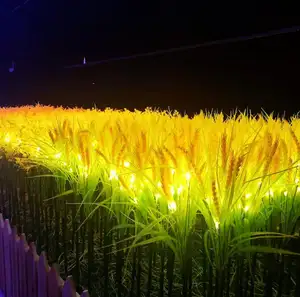 2020 Hot Selling 220v waterproof 10 pcs/set LED wheat light for outdoor garden/park festival decoration