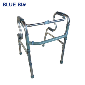 <span class=keywords><strong>Aide</strong></span> à la marche pliable légère à quatre pieds BLUE BIO réglable en hauteur pour les personnes âgées, assistance à la marche en intérieur et en extérieur - Product Image 6