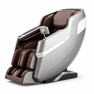 Luxury 2D Zero Gravity Shiatsu Full Body Eco-Friendly Massage <b>Chair</b> with Electric Heat Foot Roller Music Function for Home Use - Product Image 1