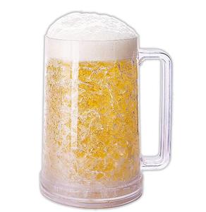 Vaso <span class=keywords><strong>de</strong></span> Cerveza <span class=keywords><strong>de</strong></span> Doble Capa con Refrigeración, Vaso para Vino y Líquidos Congelados para Barra, Elegante Vaso <span class=keywords><strong>de</strong></span> Hielo para Beber - Product Image 2