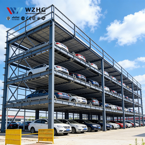 Moment-Frame <b>Steel</b> Car Park Rigid-frame Parking <b>Structure</b> for Open Layouts Column-free Spans Possible Flexibility - Product Image 1
