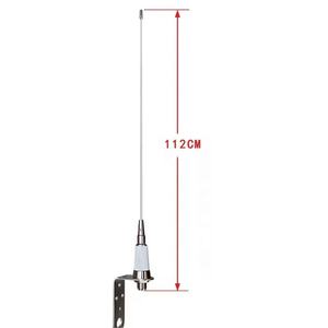 Antena de Radio Marina CB Omni de 24.5-29.5MHz, Antena de Comunicación para Barco de Acero Inoxidable <span class=keywords><strong>con</strong></span> Soporte en L - Product Image 2