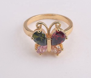 Turkish Design 18K Gold <b>Ring</b> Luxury Yellow Gold Plated <b>Statement</b> <b>Ring</b> Trending Exotic Fashion Jewelry NonTarnish Copper Alloy - Product Image 5