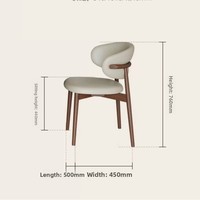 Table à manger haut de gamme en bois massif de style français avec plateau en ardoise et ensemble de chaises, design simple du milieu du siècle, mobilier pour la maison, l'hôtel et l'appartement