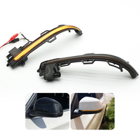 Indicateur de clignotant latéral dynamique jaune pour voiture, lampe de rétroviseur automobile ambre séquentiel led de voiture, clignotant