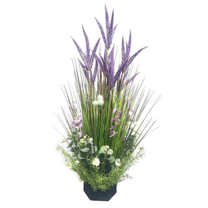 Flores Artificiales, Plantas en Maceta Mixtas, 80cm 90cm de Altura, Simulación Realista, Decoración para el Hogar, Accesorios para Bodas - Product Image 2
