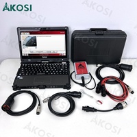 Ordinateur portable Getac V110 prêt à l'emploi pour l'interface AGCO CANUSB, outil de diagnostic électronique pour les machines agricoles AGCO EDT, tracteurs FENDT