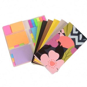 Business Office Student Fluorescent Multi-color Sticky Multifunctional <b>Notebooks</b> for Work Records and Student Notes - Product Image 4