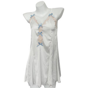 Lencería Sexy, Disfraz de Sirvienta, Vestido sin Espalda, Bordado 3D, Encaje, Tela No Tejida, Naranja, Ecológico, para Mujer, Venta al Por Mayor - Product Image 6