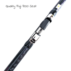 Nueva Caña de Pescar de Fibra de Carbono de 4.2m, <span class=keywords><strong>100</strong></span>-250g, 3 Secciones, para Spinning y Señuelos, con Guías SIC, para Marlin, Lubina y Carpa - Lanzamiento Largo - Product Image 3