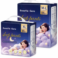 Culottes menstruelles jetables pour femmes, lot de 10, super absorbantes, protection anti-fuites
