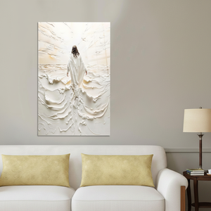 Elegant Printed Art Deco Panel <b>Canvas</b> Artwork Modern Christian <b>Wall</b> Decor Hanging Wrapped <b>Canvas</b> - Product Image 3