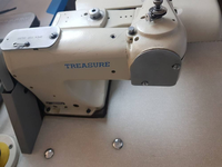 Machine à coudre industrielle Treasure BS-101 EX Blind Hemmer Chainstitch Blind Stitch utilisée