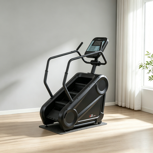Appareil de cardio-training commercial électrique en acier pour grimper les escaliers, avec vitesse de marche variable, équipement de fitness pour la grimpée, pour entraînement en centre de remise en forme - Product Image 5