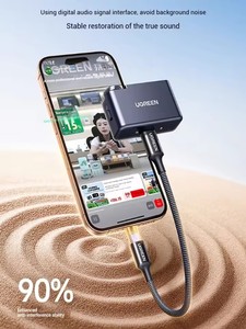 ไมโครโฟนไร้สาย UGREEN 2.4G รุ่น Mic6 ไมค์หนีบเสื้อขนาดเล็ก <span class=keywords><strong>ส</strong></span>ำหรับไลฟ์สด ลดเสียงรบกวน ใช้งานกับมือถือ กล้อง และ iPhone - Product Image 4