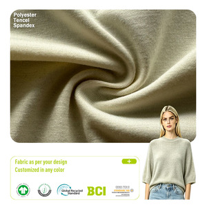 ECOU ECO-KPTF23773 %73 Polyester %22 Spandeks %5 Spandeks İplikli 40S 20D Örgülü Tek Jarse 210gsm Orta Kalınlıkta Kumaş - Product Image 2