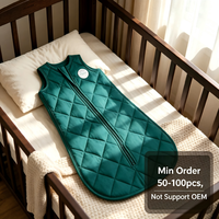 Sac de couchage pour bébé nouveau-né, livraison rapide, sans odeur, en coton léger, fermeture éclair, motif étoile personnalisé, pour le sommeil nocturne des nourrissons