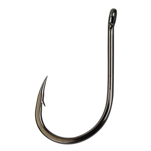 Hameçons de pêche offset <span class=keywords><strong>Chinu</strong></span> noirs en gros, en acier à haute teneur en carbone, pour la pêche en mer, pour gros gibier, hameçons simples pour leurres. - Product Image 2