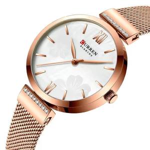 Montre à quartz simple et élégante pour femme CURREN 9067, bracelet de charme en acier inoxydable, montre-bracelet pour femme, Relogio Feminino pour fille - Product Image 4
