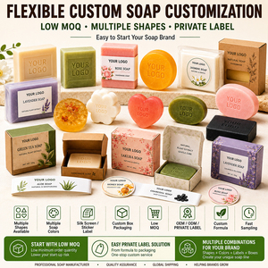 Jabón <span class=keywords><strong>Artesanal</strong></span> Aclarante, Hidratante y Limpiador Profundo con <span class=keywords><strong>Canela</strong></span> Orgánica Natural y Niacinamida, Etiqueta Privada Personalizada, MOQ Bajo - Product Image 4