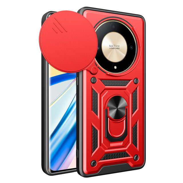 Hot Selling Mobile Phone Case with Armor Slide Lens Protection Ring Back Case Cover for Optimal Camera Protection
