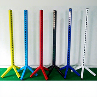 Boîte simple pour saut à l'élastique, équipement équestre, poteaux de saut d'obstacles, normes de saut, en alliage d'aluminium, pour manèges équestres